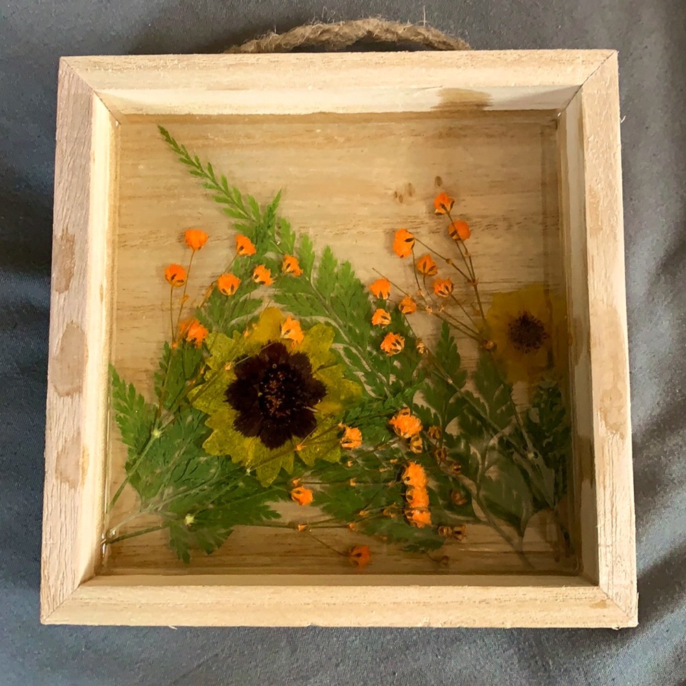 Flower box frame